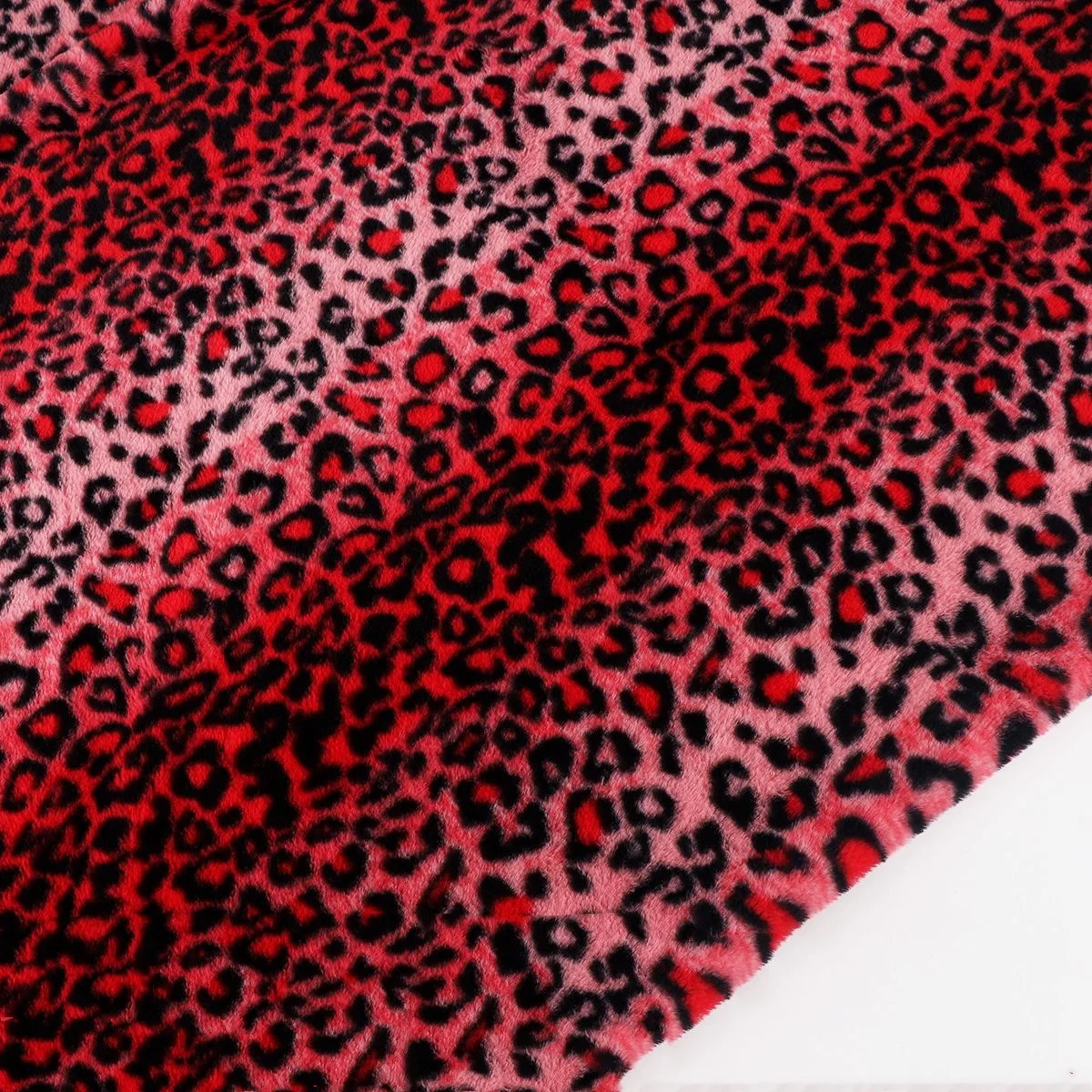 

Imitation Rabbit Fur Fabric Leopard Tiger Cow Pattern Print Diy Faux Fur Fabric For Clothes Backpack Toys Shoes 1x1.6meter