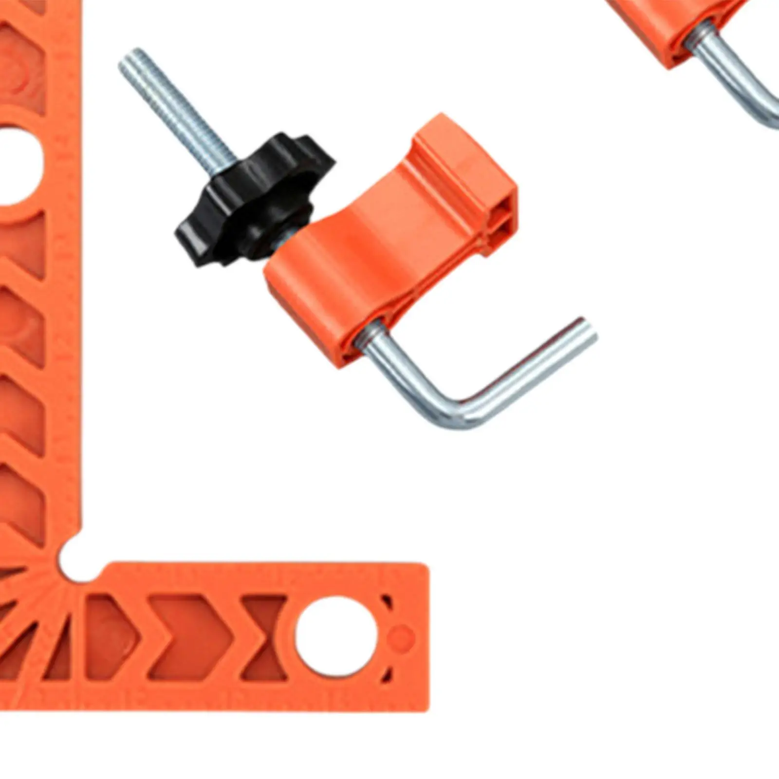 2 Pieces Woodworking Corner Clamp 90 Degree Positioning Square for Drawers