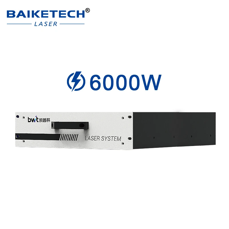 Equipamento de laser de feixe de alta qualidade, baixo custo, fonte de laser de fibra BWT 6000W CW para máquina de solda a laser