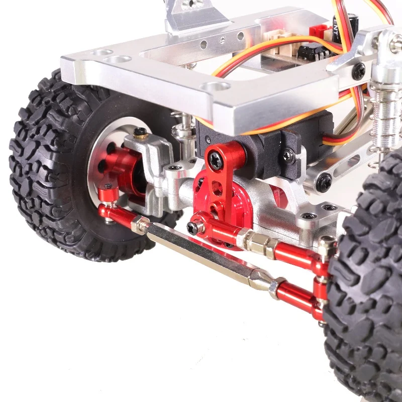 Metal Parts MN 1/12, MN82, MN82T, MN78, Cherokee MN168 Remote Control Car Front Pull Rod Seat, Steering Gear Seat Components