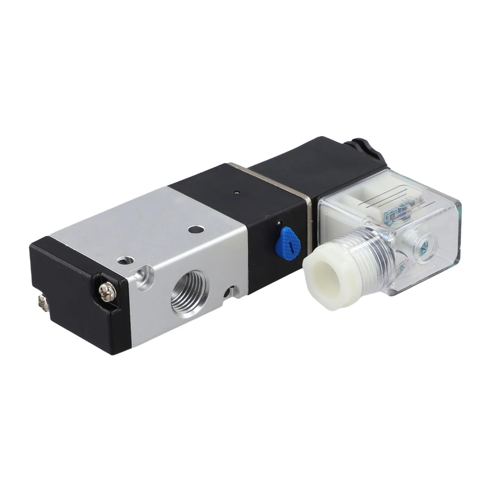 Aluminum Alloy Pneumatic Solenoid Valve AIRTAC Type 3V210-08 3 Way 2 Position 1/4