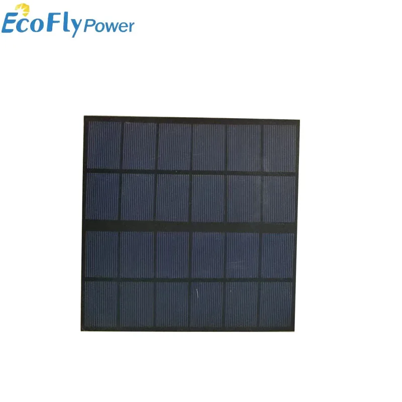 5V 4.2W Solar Panels Solar Cell Epoxy Board DIY Battery Power Charger Module 170*170mm