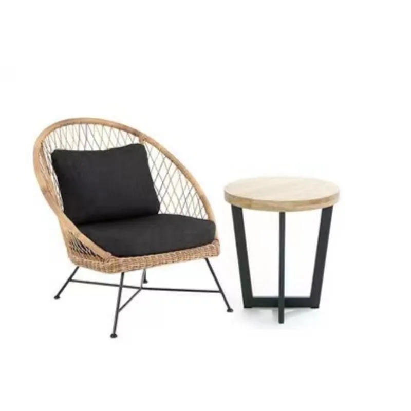 

Outdoor sofa courtyard villa rattan bed and breakfast furniture