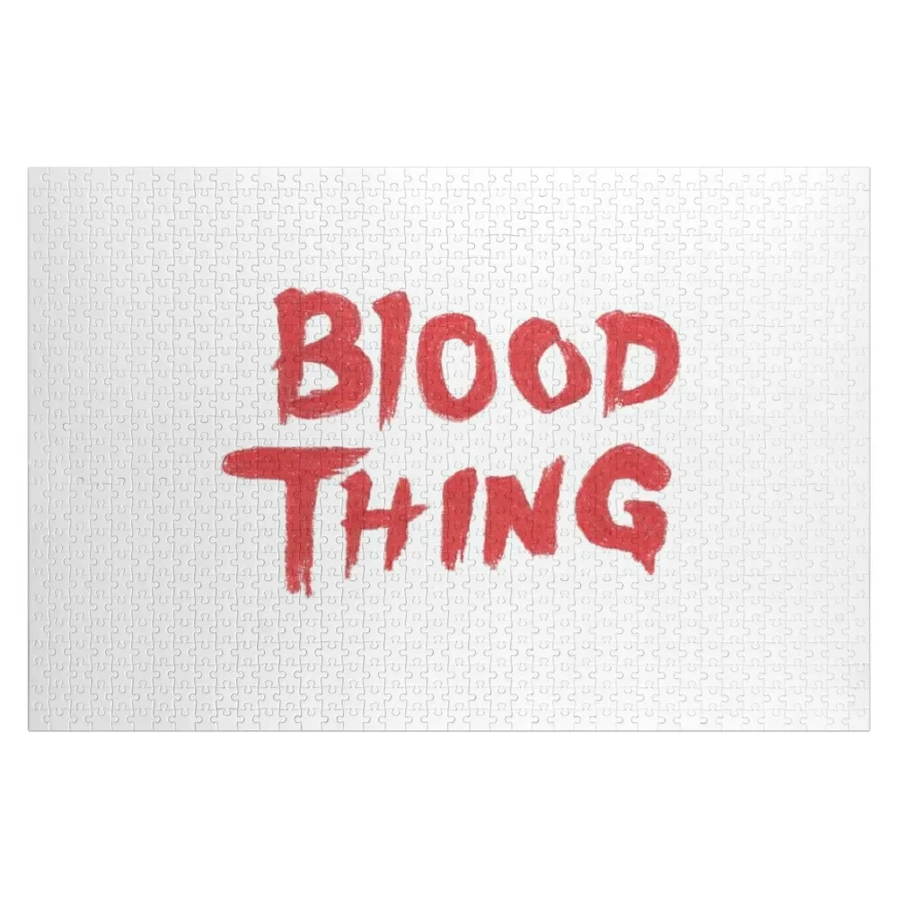 

Blood Thing Logo Jigsaw Puzzle Photo Personalized Gifts Personalized Wood Name Photo Puzzle