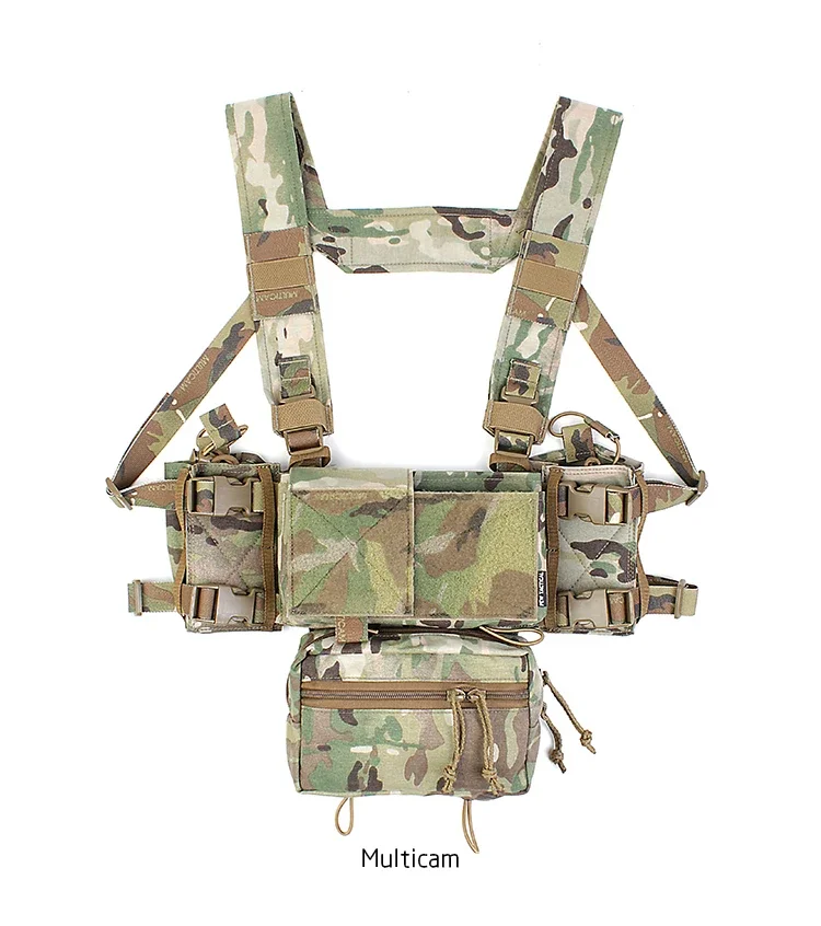 

Pew Tactical MK3 Chest Rig System D3 500D Original Matte Fabric AIRSOFT