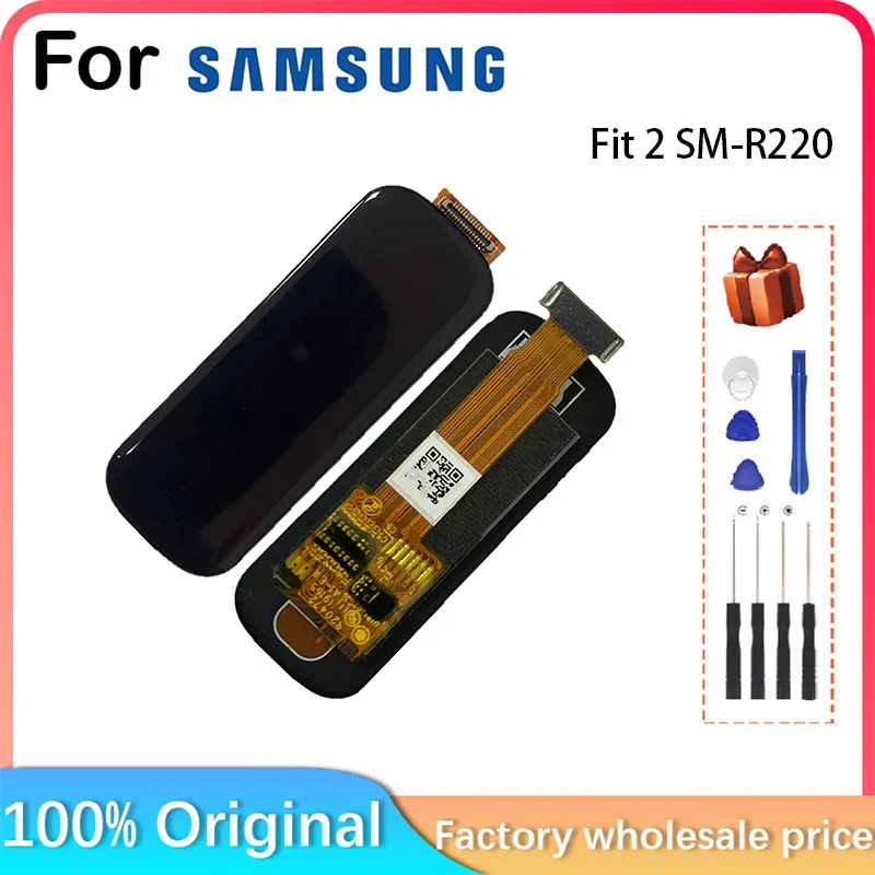 For Samsung Galaxy Fit 2 SM-R220 LCD Display Assembly + Touch Screen Panel Smart Bracelet,For Samsung Galaxy Fit 2 R220 LCD