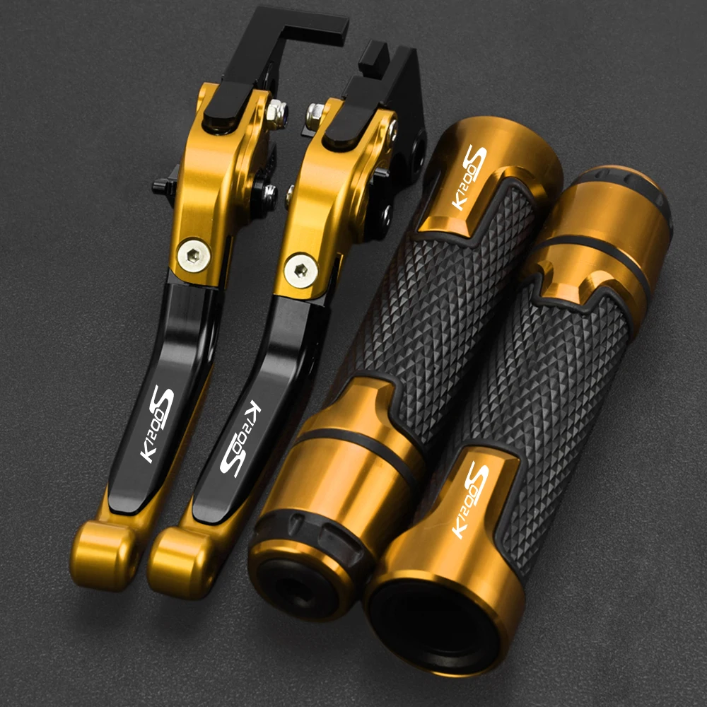 

FOR BMW K1200S K 1200S K 1200 S K1200 S 2004-2008 2007 2006 Adjustable Brake Clutch Levers Motorcycle Handlebar Hand Grips Ends