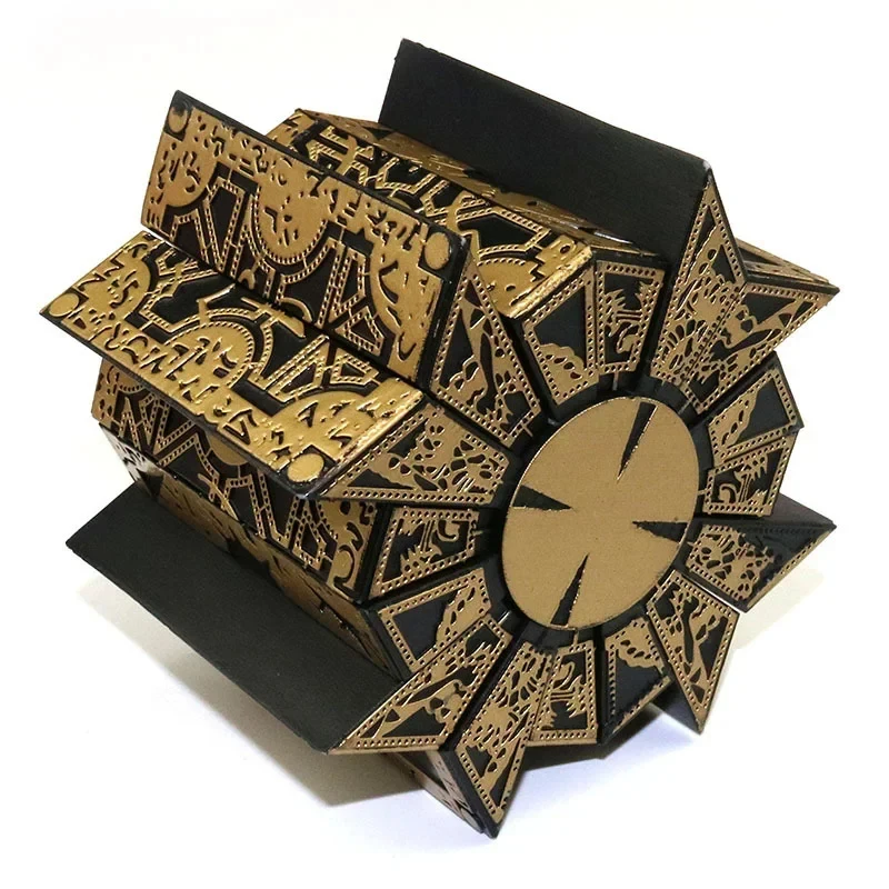 2026 1:1 Hellraiser Puzzle Cube Moveable Miraculous Box Lament Horror Figures Film Cube Fully Pinhead Prop halloween Toy G PEP60 view 5