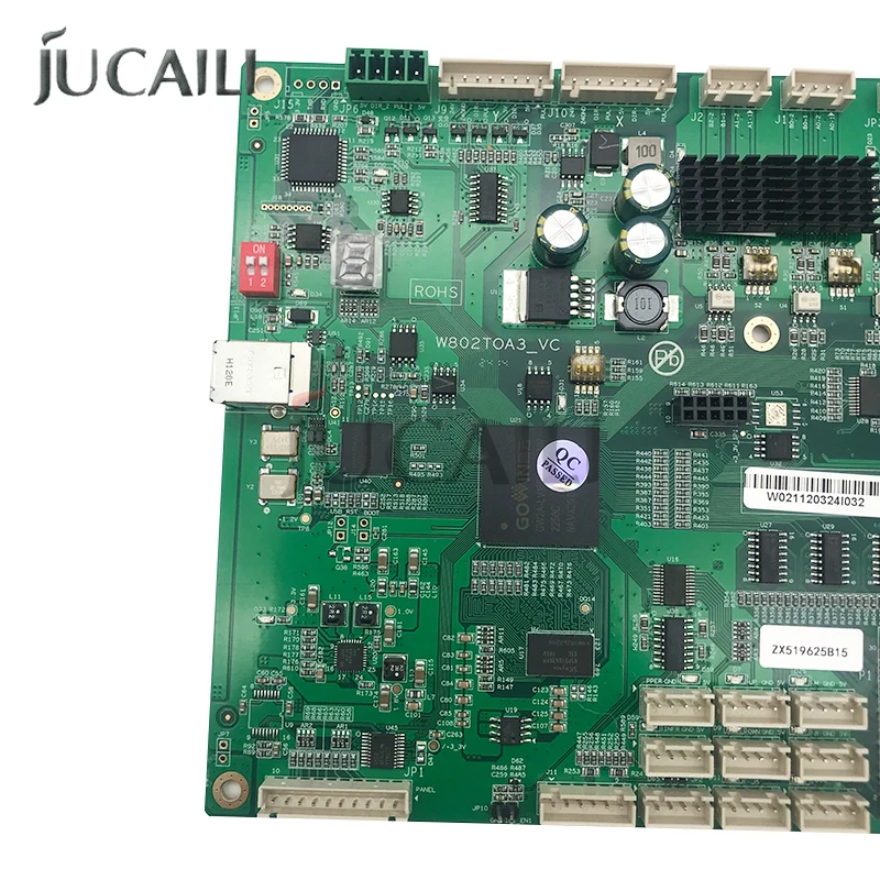 

JUCAILI TX800 Double Heads board Kit for Wellprint 2-Head Flatbed 6-Key Keypad & Cables UV/Direct-to-Garment Printer Control