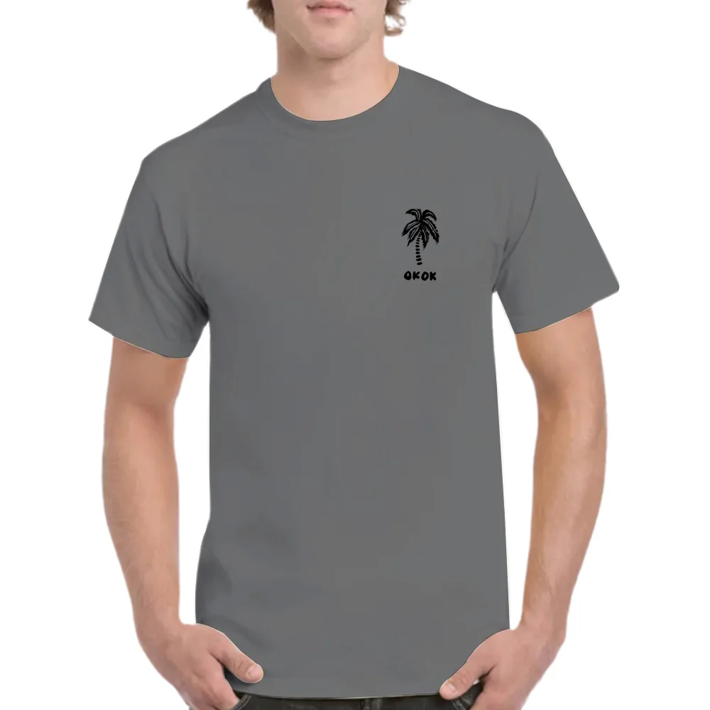 Four Seasons Fashion Outdoor T-Shirt Adult Men 2D Small Customizable Hand-Painted Unique Design Clothing