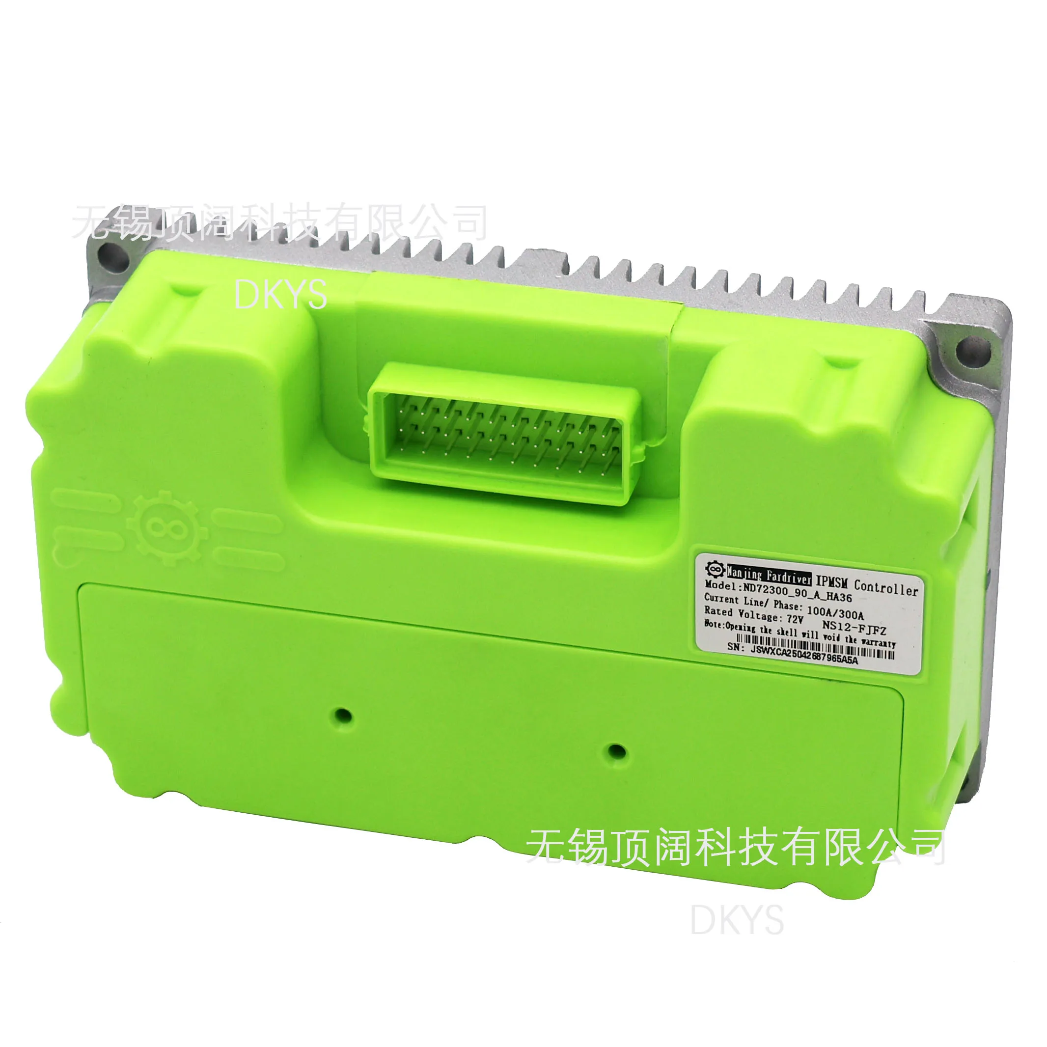 ND72300 72 فولت محرك عن بعد مركبة كهربية موجة جيبية تحكم 100A/300A تيار مستمر محرك تيار متردد أنبوب S12 أصلي مع وحدة البرمجة