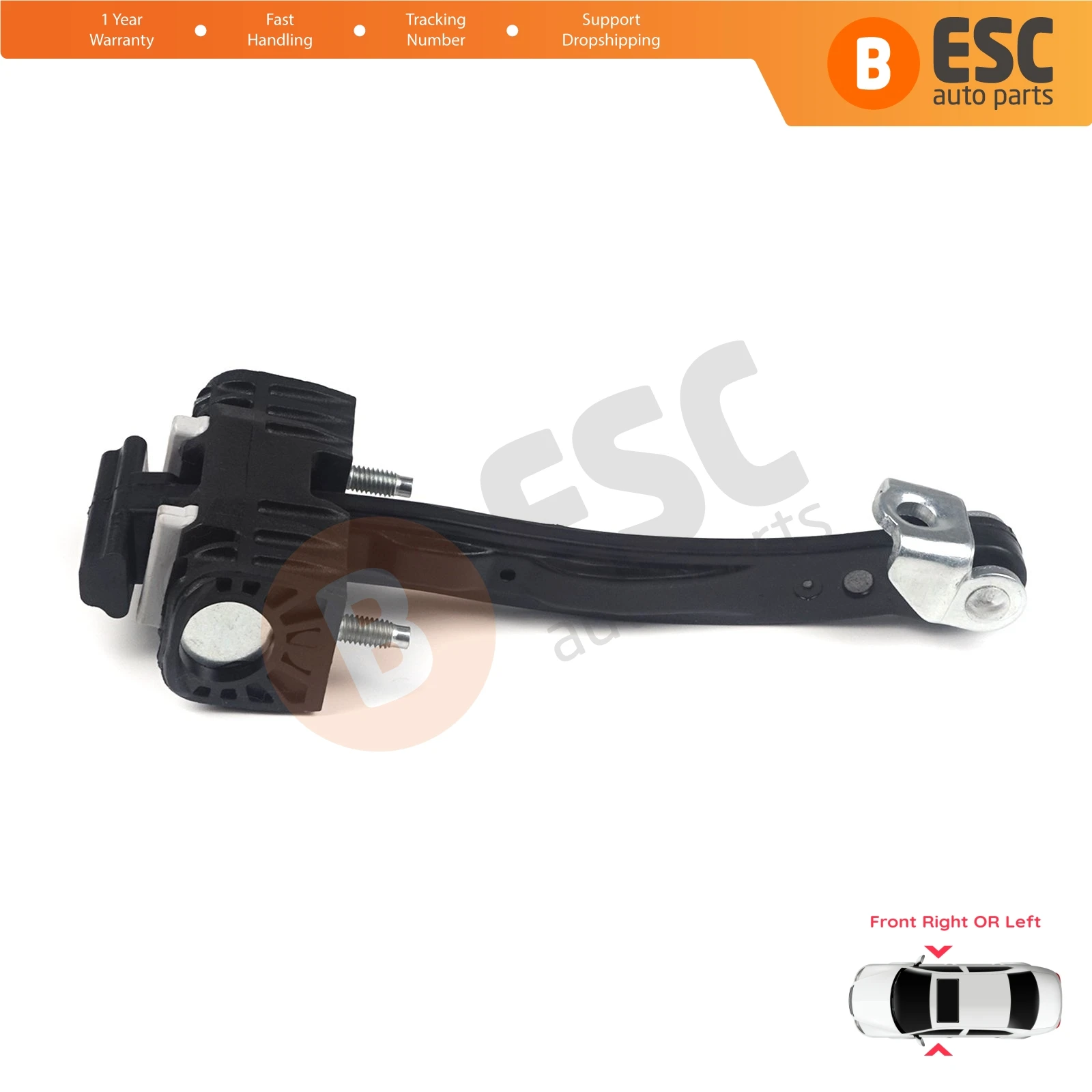 

ESC Auto Parts EDP725 Front Door Hinge Stop Check Strap Limiter 5160264 for Vauxhall Opel Insignia Fast Shipment Made in Turkey