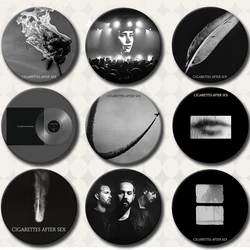 Cigarettes After Sex Button Pin It's Affection Always Brooch Your Lips My Lips Apocalypse Badge Bag Accessories Fans Collect