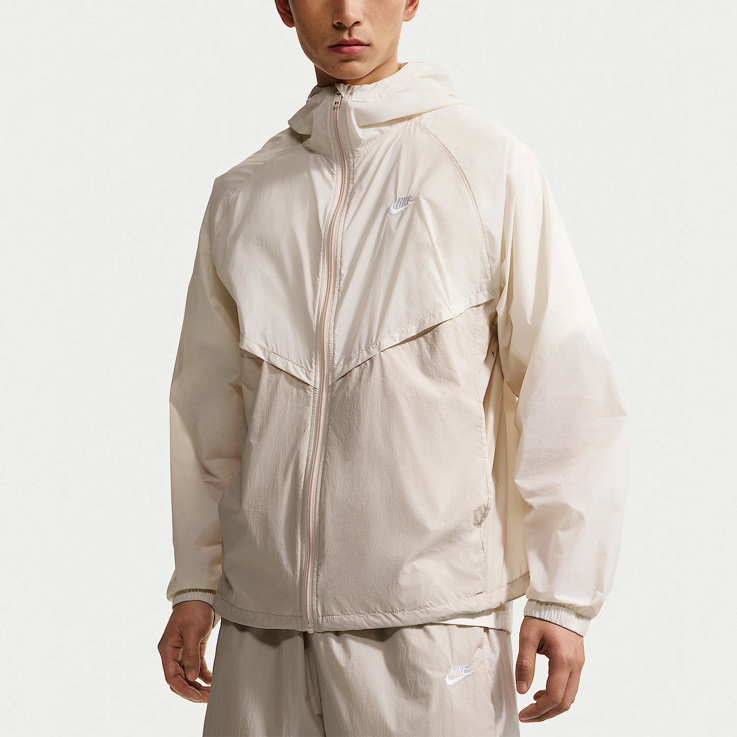Chaqueta Nike original Windrunner para hombre, ligera y de tejido suelto, IO9628-104