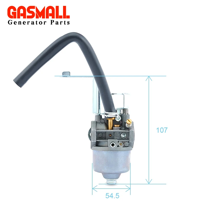 GT241 154F Huayi Gasoline Generator Parts P15A-LPG Engine Three Fuel  Manual Carburetor Kit Assy Xinchai