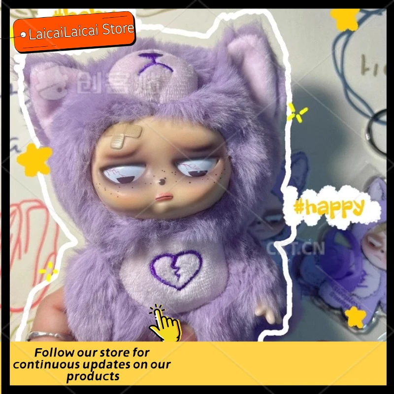 

Sleepless Grumpi Blind Box Doll Cute Insomnia Rampage Doll Blind Box Cartoon Pendant Cute Collectible Doll Birthday Gift