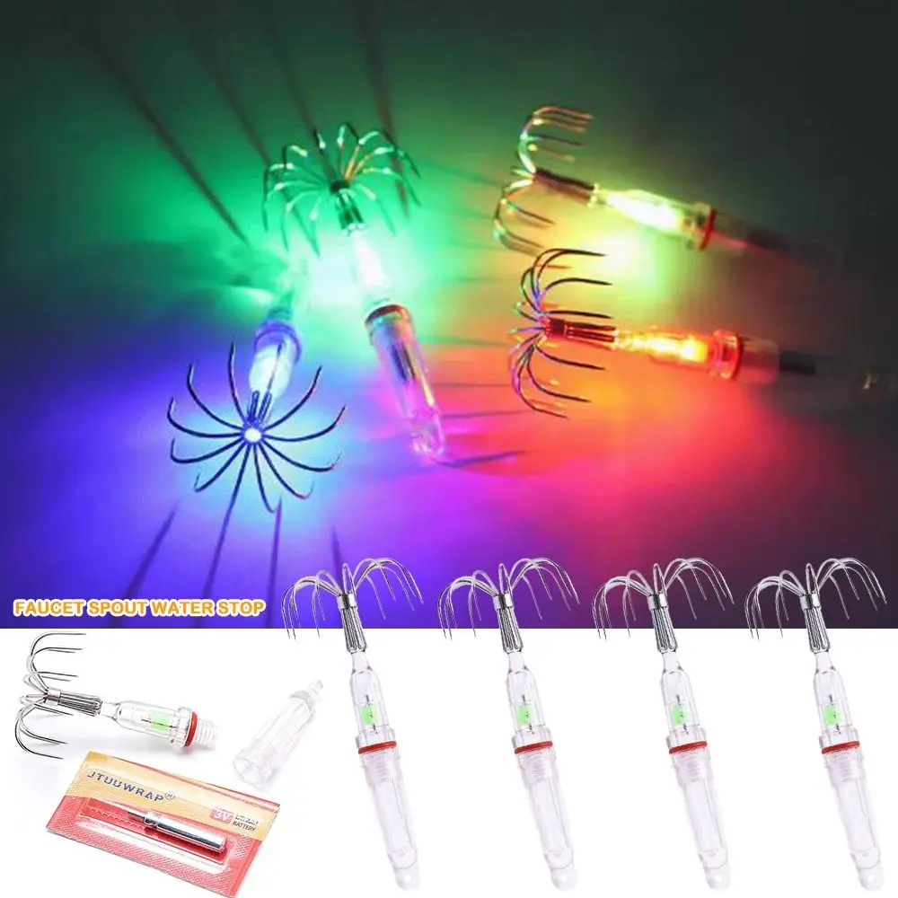 Cuchara luminosa LED para lubina con gancho tipo diamante - imagen 4