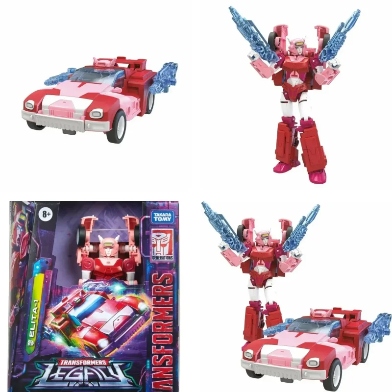 

Takara Tomy Hasbro Transformers Legacy Elita-1 Deluxe Action Figure Toy Gift Robot Collection Hobby Toys Birthday Gift