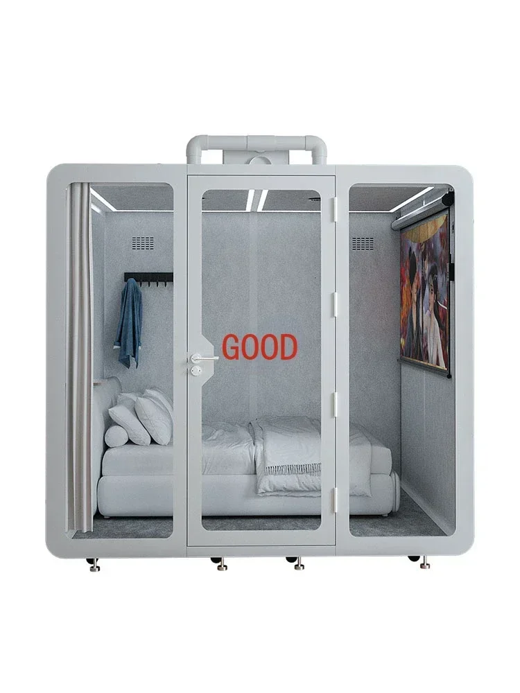 Soundproof Sleep Warehouse Home Sleeping Recording Studio Mobile Phone Booth Mute Cabin Drum Kit Piano KTV Practice Room