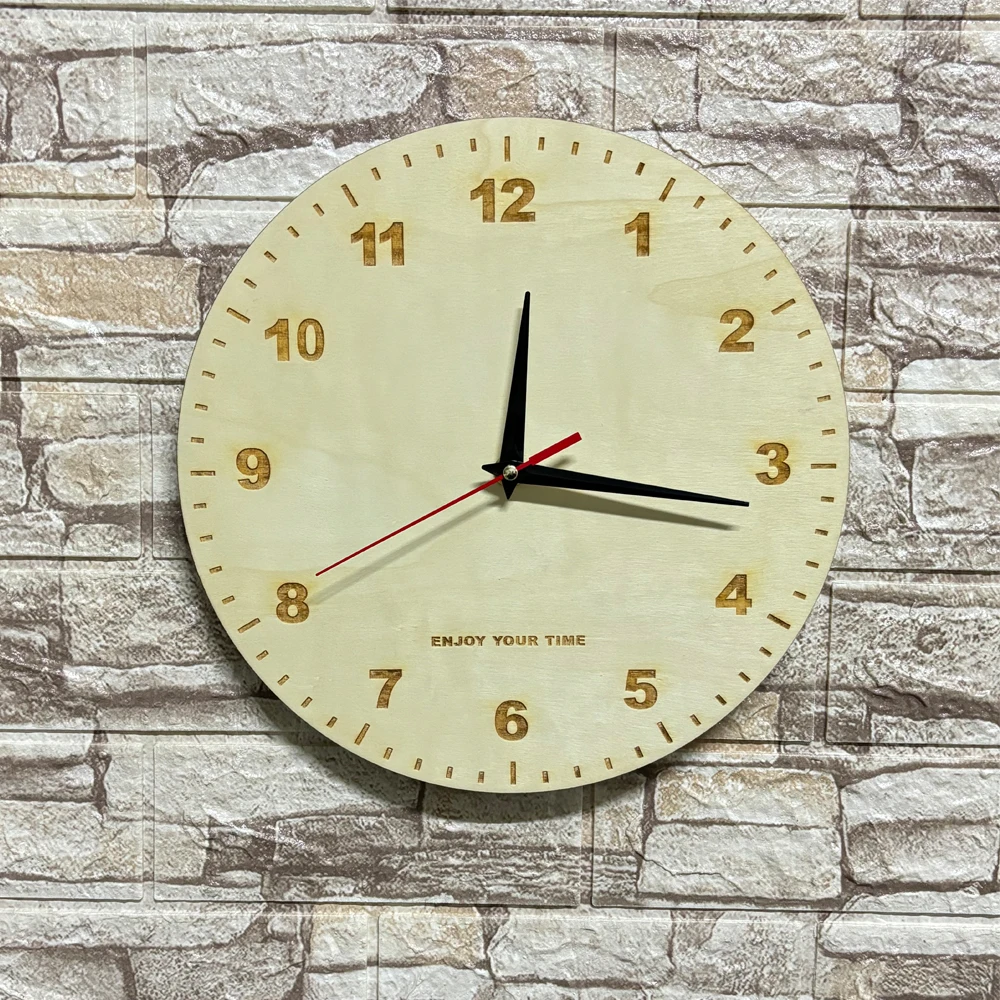 ZK50 الإبداعية بسيطة الإضاءة على مدار الساعة USB الجدار الخفيفة التحكم عن بعد الديكور الداخلي الملونة وحدة إضاءة LED ساعة حائط قطر 28 سنتيمتر