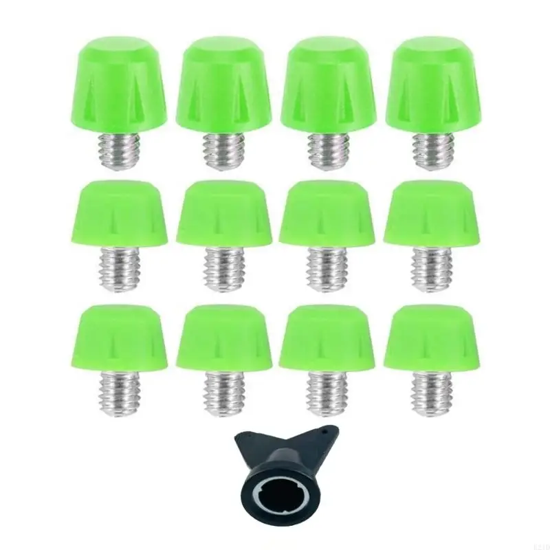 12pcs 6mm Thread Football Cleats Cleats Football Boot Spikes Soccer Cleats for Training Competition Enduring