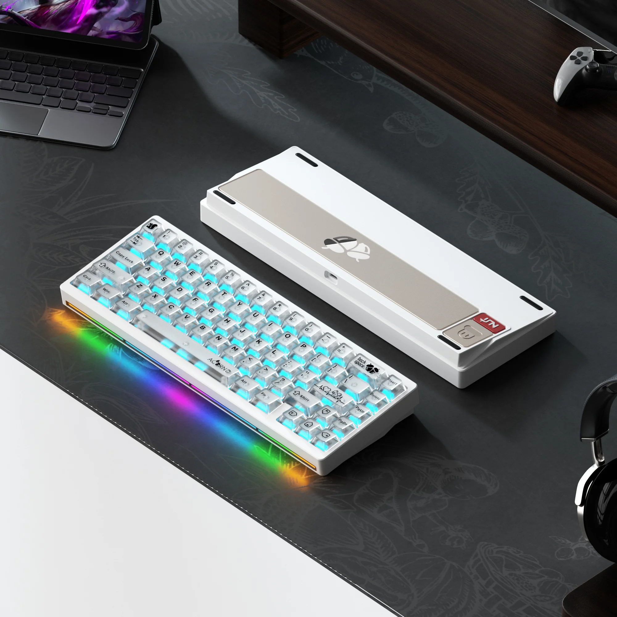 lucky65 v2 ミルキーホワイト 65%キーボード 高くつかない]けど、こっちの方がいい――Lucky65 v2 : r/BudgetKeebs