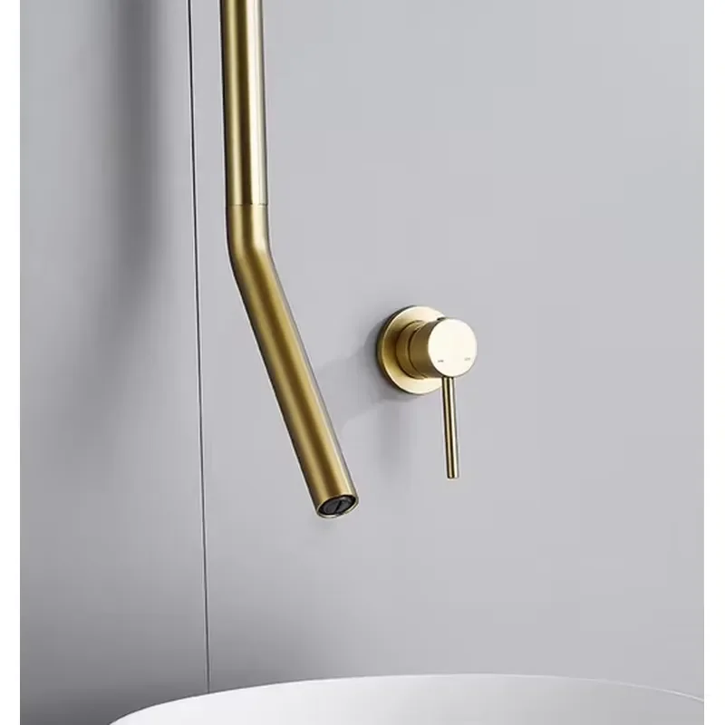New Design Ceiling Faucet Brass Basin Faucet Water Drop Tap Bathroom Sink Mixer Water Faucet