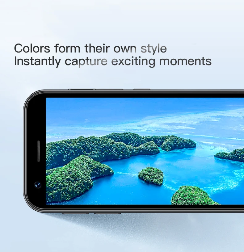 ONEMYTH XS16 Mini Smartphone 3.0'' Screen Quad Core 2000mAh LTE 4G Dual SIM Type-C Android 10.0 Small Mobile CellPhone