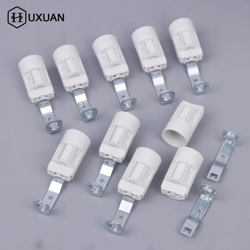 10 قطعة المقبس الشمعدانات E14 قوس حامل مصباح قاعدة الإضاءة سبائك الزنك مآخذ حامل لمبة مع قوس لمصابيح الكريستال #2