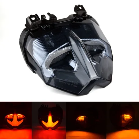 Задний Фонарь Yamaha MT09 2021-2022 LED, Интегрированный Стоп-сигнал, Водонепроницаемый Указатель Поворота Для MT-09 FZ09