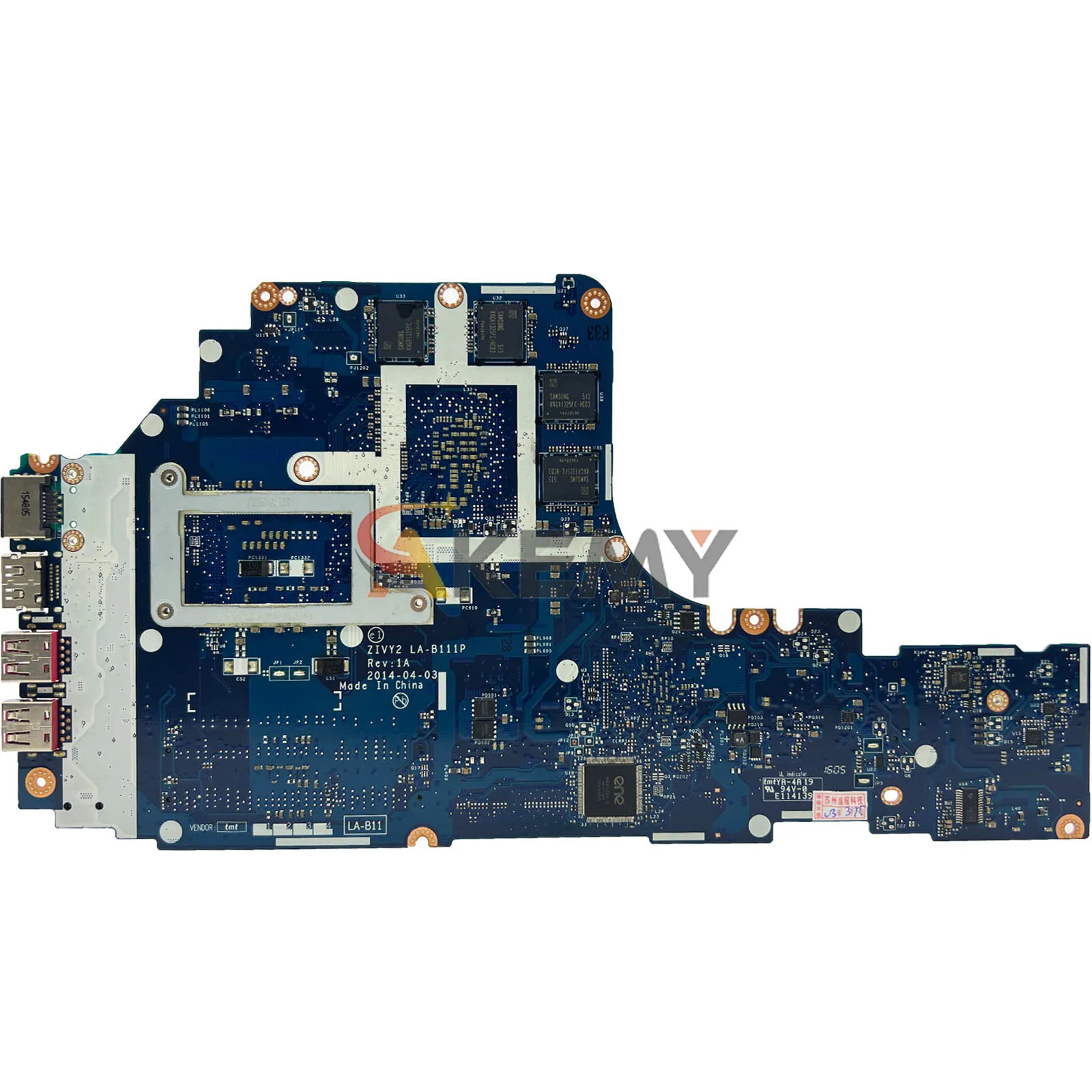 لينوفو Y50-70 اللوحة الأم للكمبيوتر المحمول LA-B111P مع i5 i7 4th Gen GTX960M 860M 2GB 4GB GPU 100% تم اختبارها بالكامل