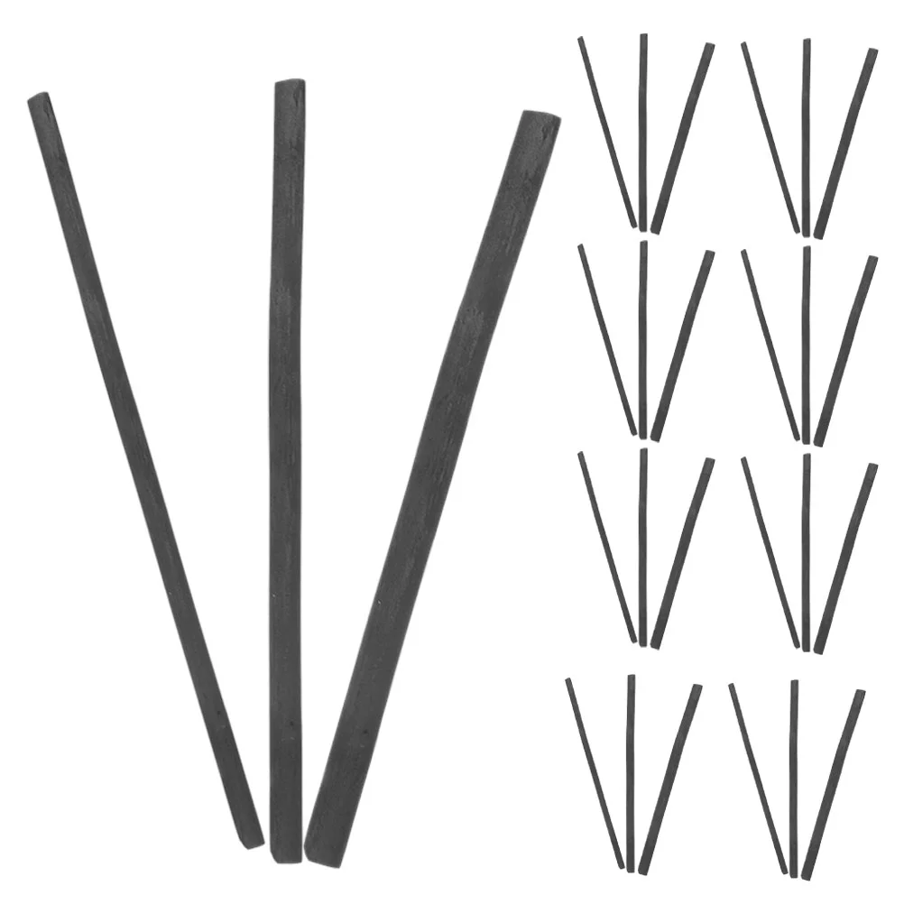 25 Pcs Charcoal Sticks Students Shading Compressed Compression Artist Durable Carbon Professional