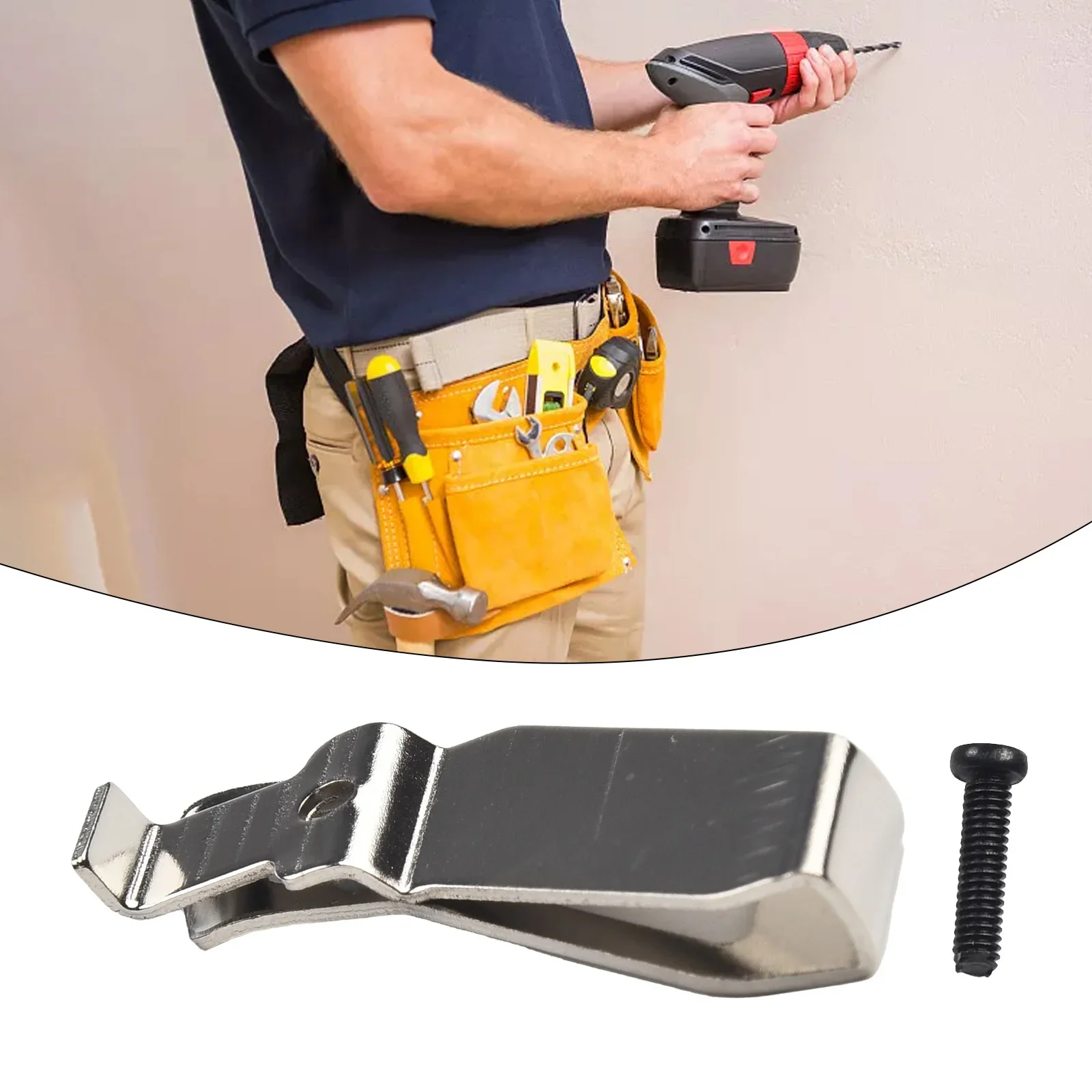 

Garden House Belt Clip Screw Workshop Equipment Driller Handle Assembly Metal Machine Accessories Major Instrument