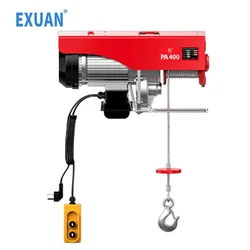 Small Crane Portable Off-road Vehicle Traction Net Electric Hoist 220V 1 ton 2 ton Crane Truck Engine Crane