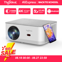 ThundeaL TD92Pro Full HD 1080P 2K 4K Projector TD92 Pro WIFI Android Beam Projector Home Theater Game Movie Video Player Beamer