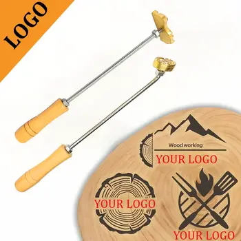 Logo M8, razítko s personalizovanou pájkou, dřevěné razítko na pájku, kožené razítko na míru. 8 nejlepší prodej žehlička na cejchování dřeva - №7