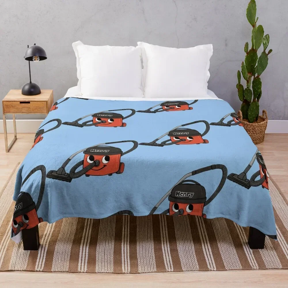 

henry hoover Throw Blanket Color Fast Cozy Throw Blanket
