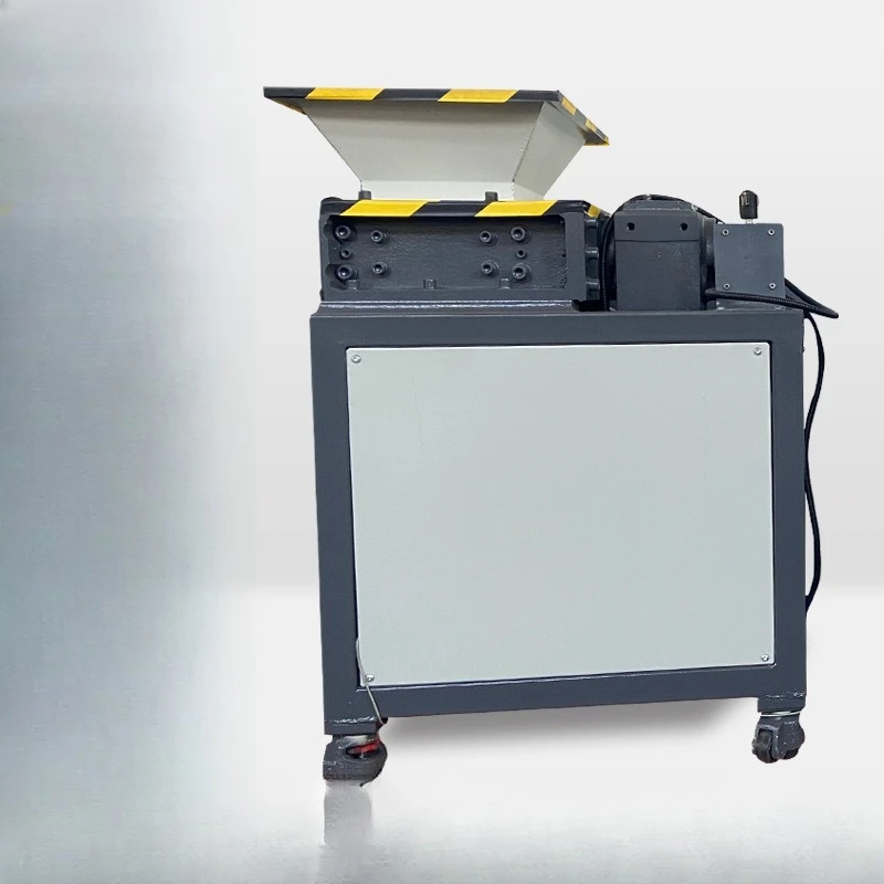 

Small family double shaft shredder plastic bottle can scraps crusher kitchen waste fruit shredder