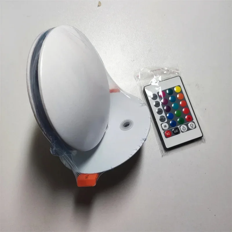 uddalight-ledウォールウォッシャー、10w表面埋め込み型rgbウォールライト、リモコン付き、廊下・階段・窓枠用