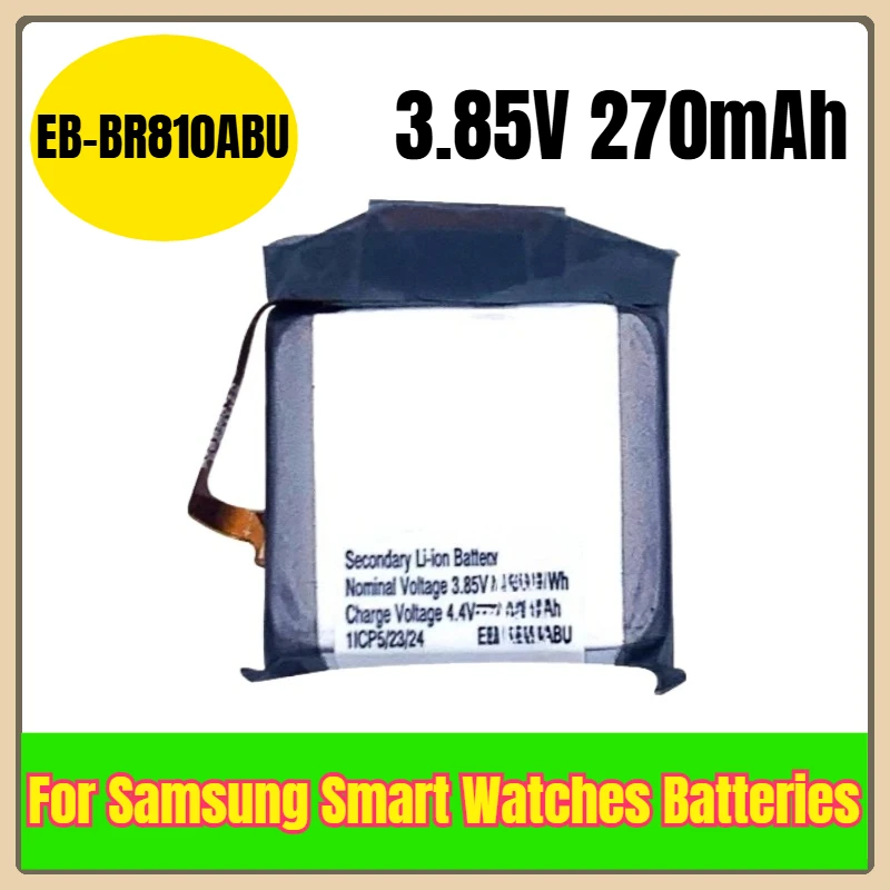 

EB-BR810ABU 3,85 В 270 мАч Аккумуляторы для умных часов для Samsung Galaxy S4 42 мм SM-R810 SM-R815