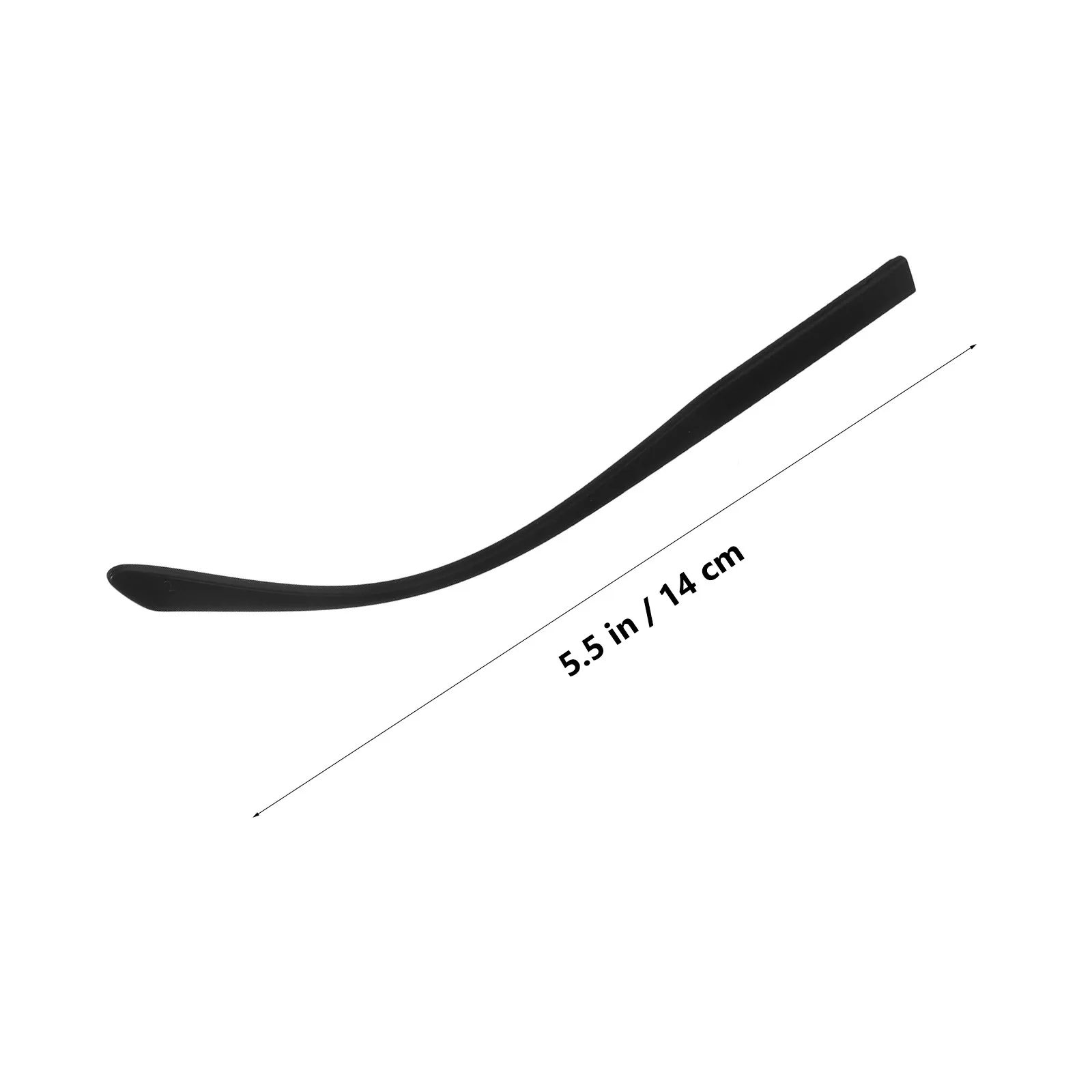 1Set Sleek Black Glasses Arms Legs Replacement for Eyeglasses Sunglasses Repair Easy Install Precise Fit Universal Eyeglass