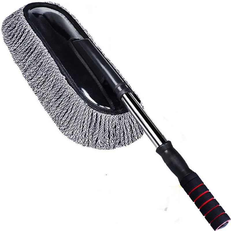 Car Wash Wipe Mop Tool Car Wax Brush Duster Dust Sweeper Dust Sweeper Cleaning Snow Sweeping Brush Car Wash Mop