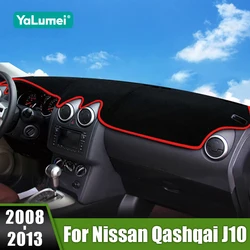 For Nissan Qashqai J10 2008 2009 2010 2011 2012 2013 Car Dashboard Cover Sun Shade Mats Avoid Light Pads Anti-UV Case Carpets