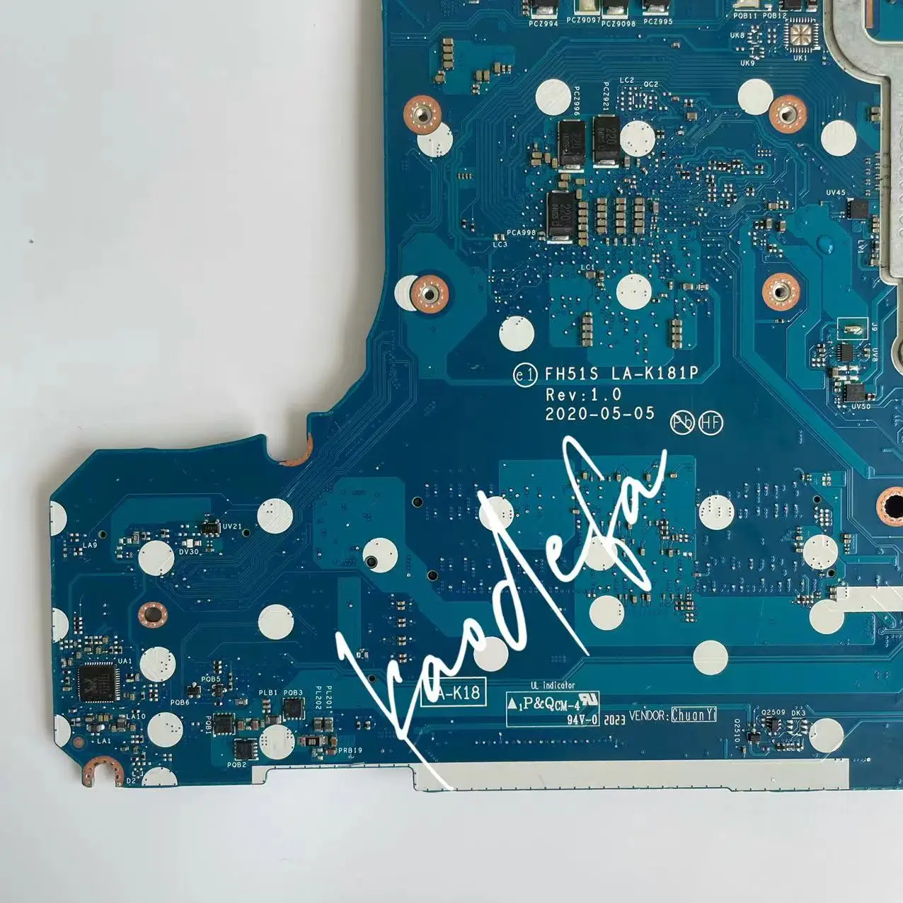 FH51S LA-K181P Mainboard for Acer Nitro 5 AN515-44 Laptop Motherboard CPU: R5-4600H GPU:N18P-G61-MP2-A1 GTX1650 4GB DDR4 Test OK