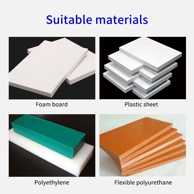 JRDS Flat Head EVA Foam Milling Cutter High Speed Steel EPS Engraving Tool CNC Router 3D Engraving End Mill For Foam Cutting Bit