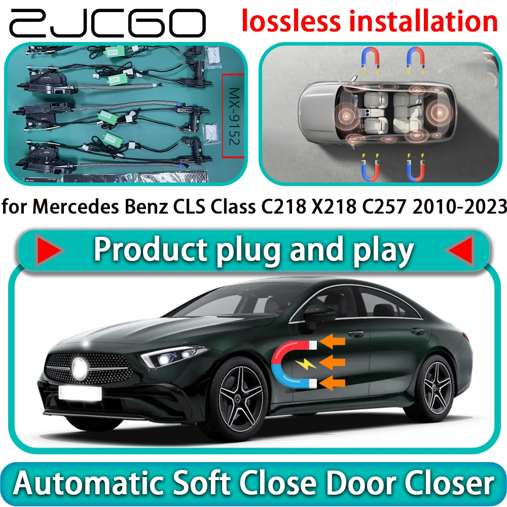 

for Mercedes Benz CLS Class C218 X218 C257 2010-2023 Auto Pull Soft Close Door Kit Power Latch Door Catch Soft Closing Assist