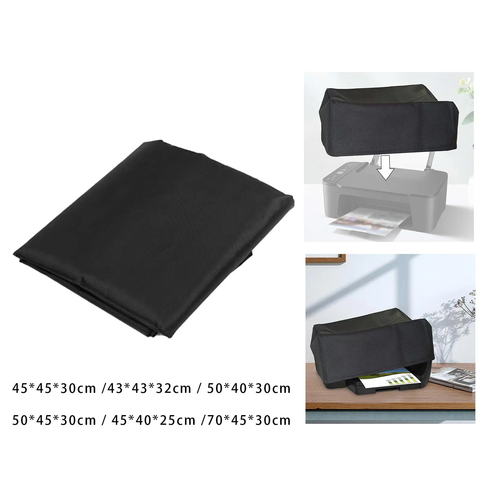 Lavável Water Resistant Printer Dust Cover, Acessório dobrável com cordão, resistente ao desgaste, 9015, XP-7100, 8710