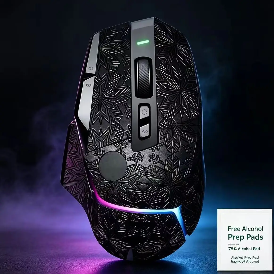 Ultra‑Thin Full‑Cover Mouse Grip Tape For Logitech G502X Plus Wireless Wired Sweat‑Absorbing Non‑Slip Side Skin