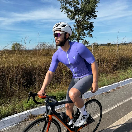 Imagen 2 del producto YKYWBIKE 2025 Ciclismo Jersey hombres verano Pro equipo bicicleta camisa manga corta transpirable bicicleta de carretera Maillot ciclismo ropa MTB