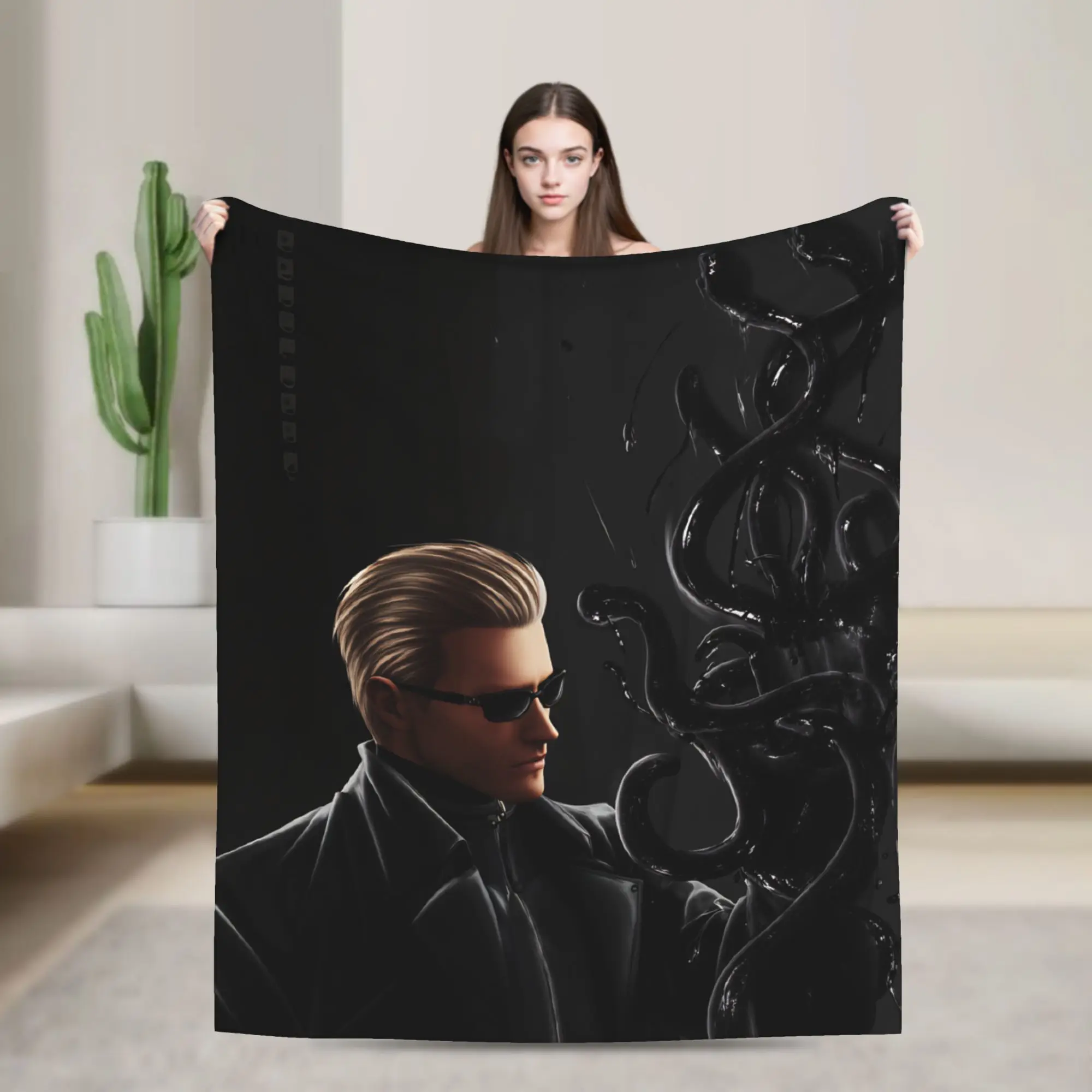 Albert Weskers  Super Warm Blanket  Boy Girl Plush Throw Blanket Print Living Room Flannel Bedspread Sofa Bed Cover